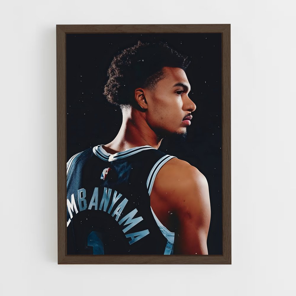 Poster Le Géant de Bois – affiche Basketball (vue 5)